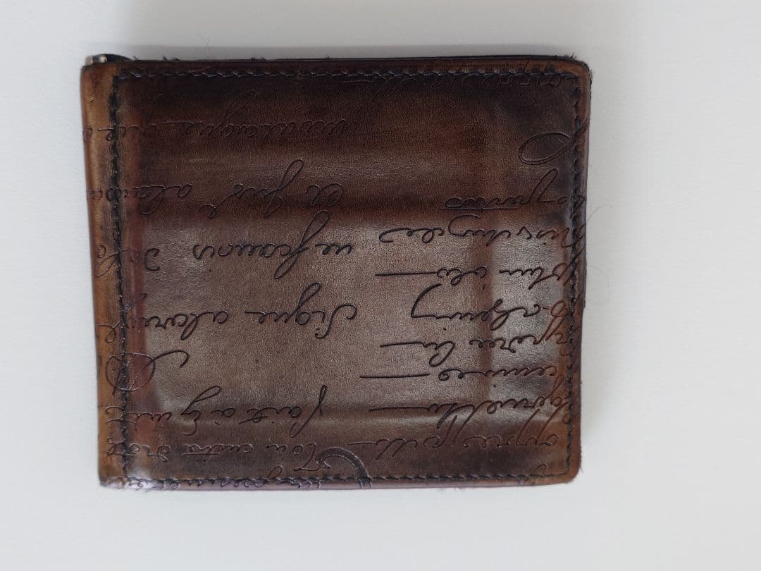 ベルルッティ　マネークリップ ASSAO カリグラフィ