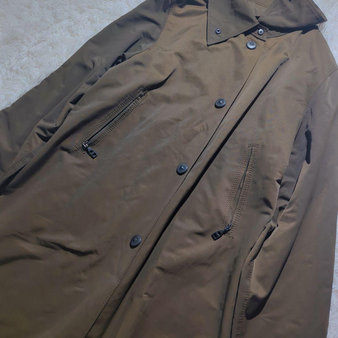 〈美品〉MaxMara レインウェア ロングコート マキシ丈 44