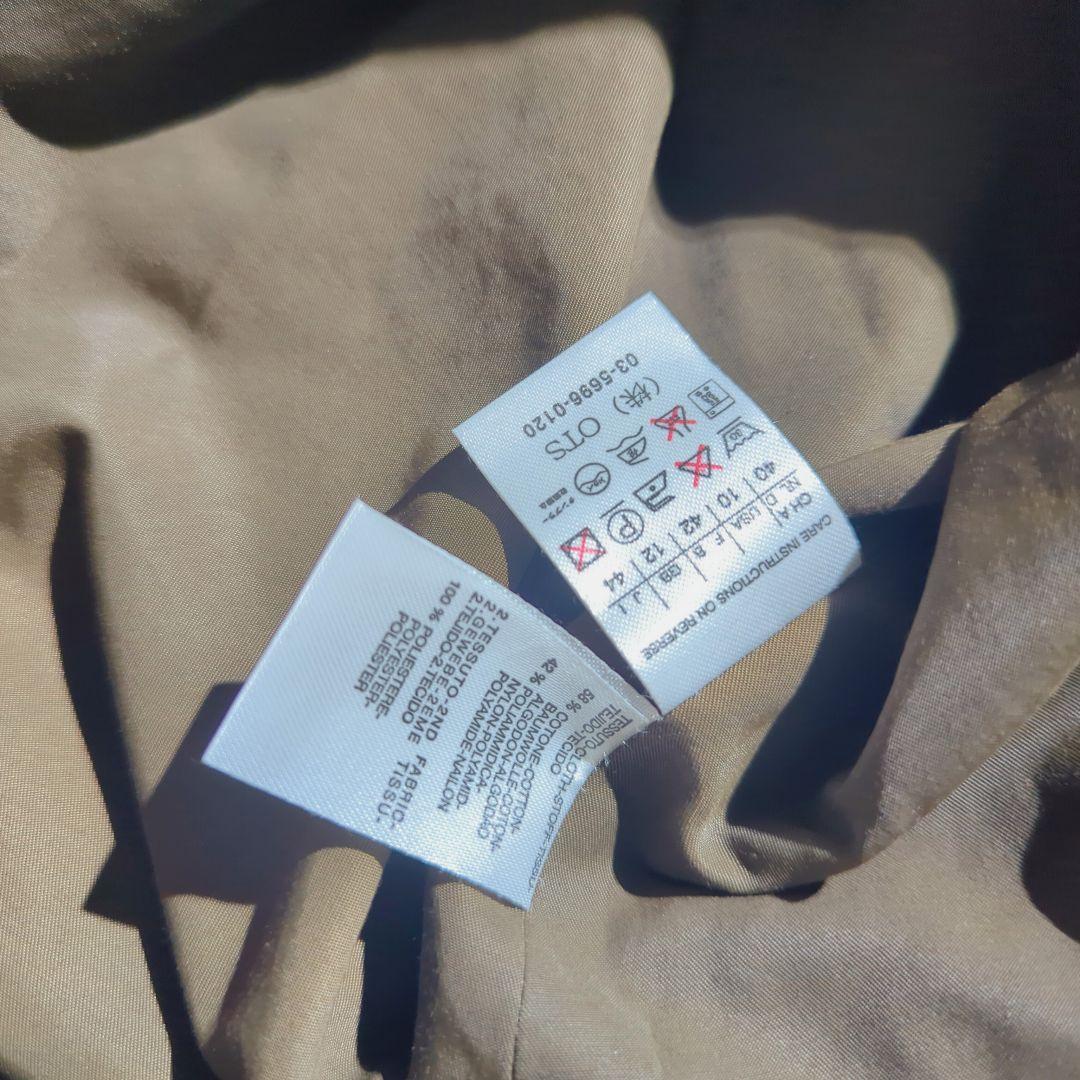 〈美品〉MaxMara レインウェア ロングコート マキシ丈 44