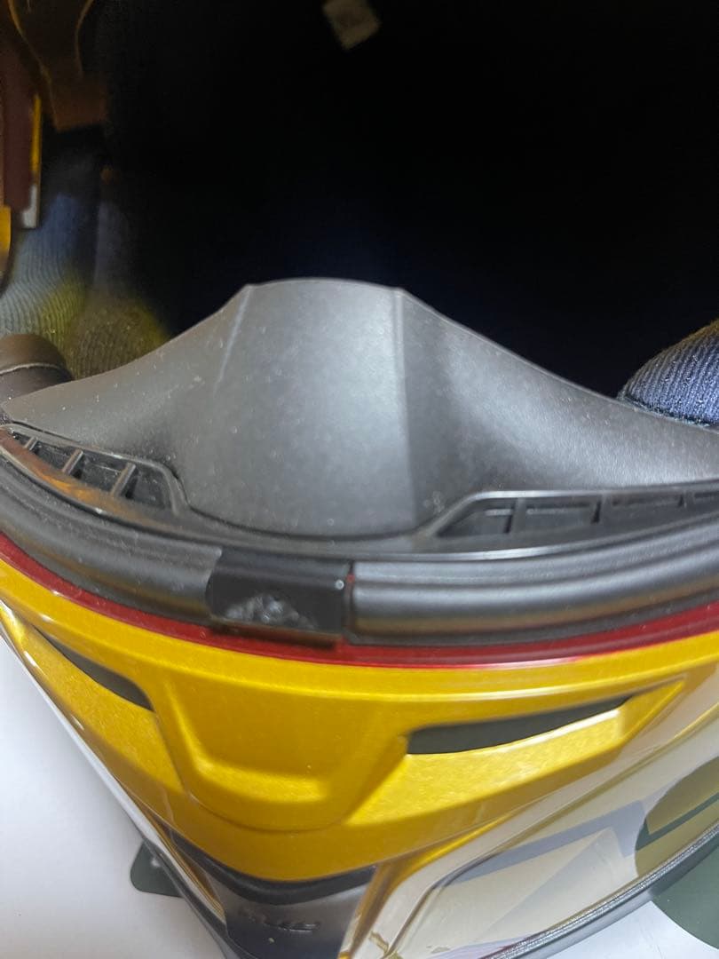 HJC IS-17 XLサイズアイアンマン フルフェイスガラスコーティング施工￼