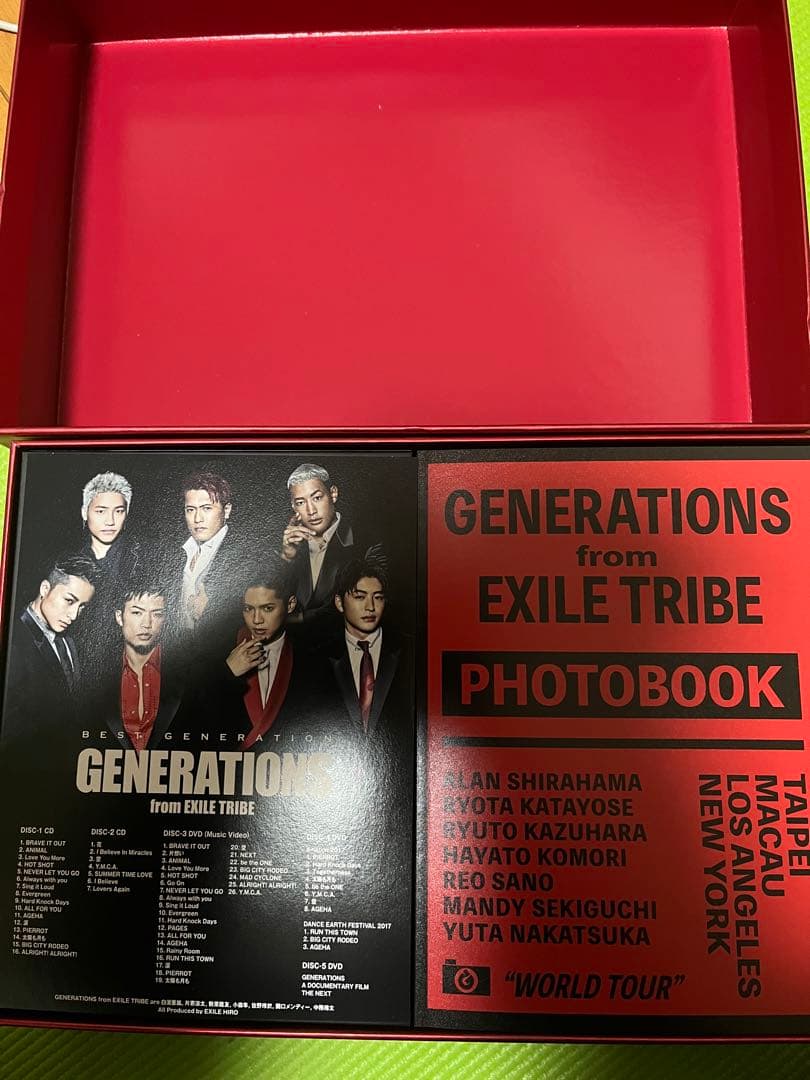 BEST GENERATIONS 限定BOX 3CD＋4CD