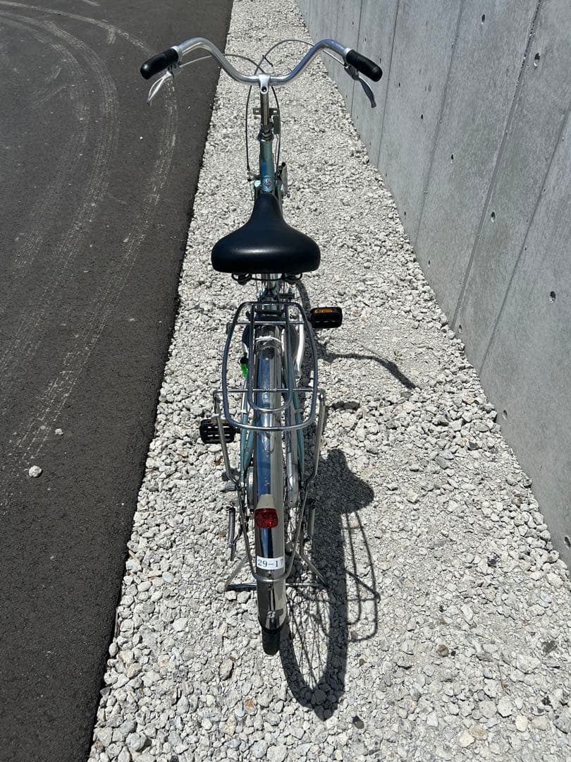 R33 愛知 ブリヂストン EBU60 B6J エブリッジ 26インチ 水色