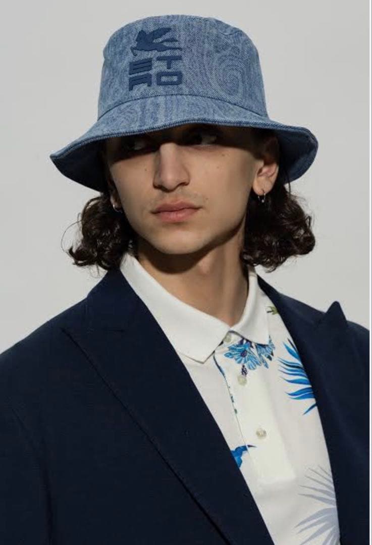 【エトロ】デニムバケットハット