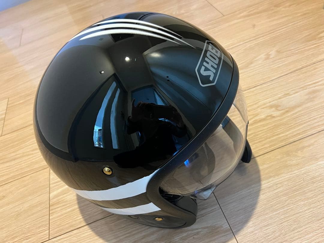 SHOEI ジェットヘルメット ブラック　美品