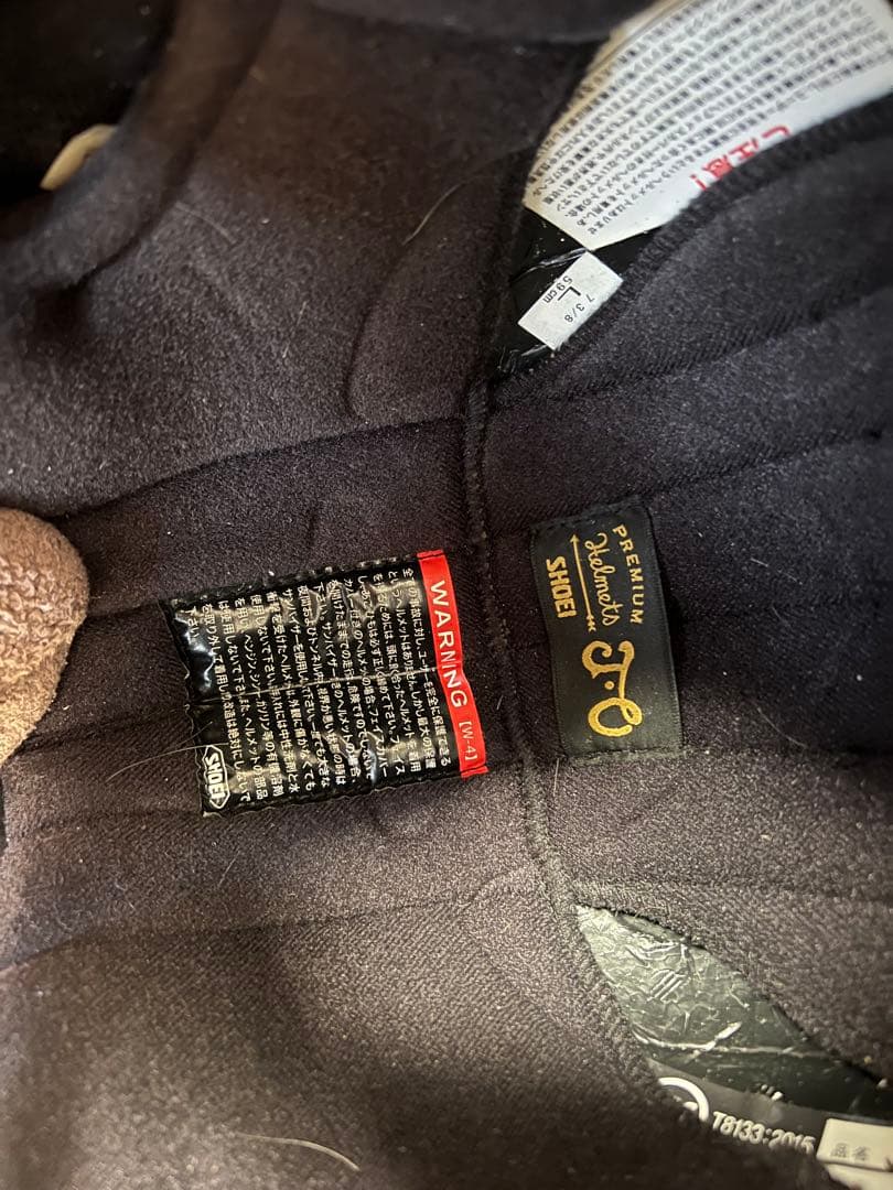 SHOEI ジェットヘルメット ブラック　美品