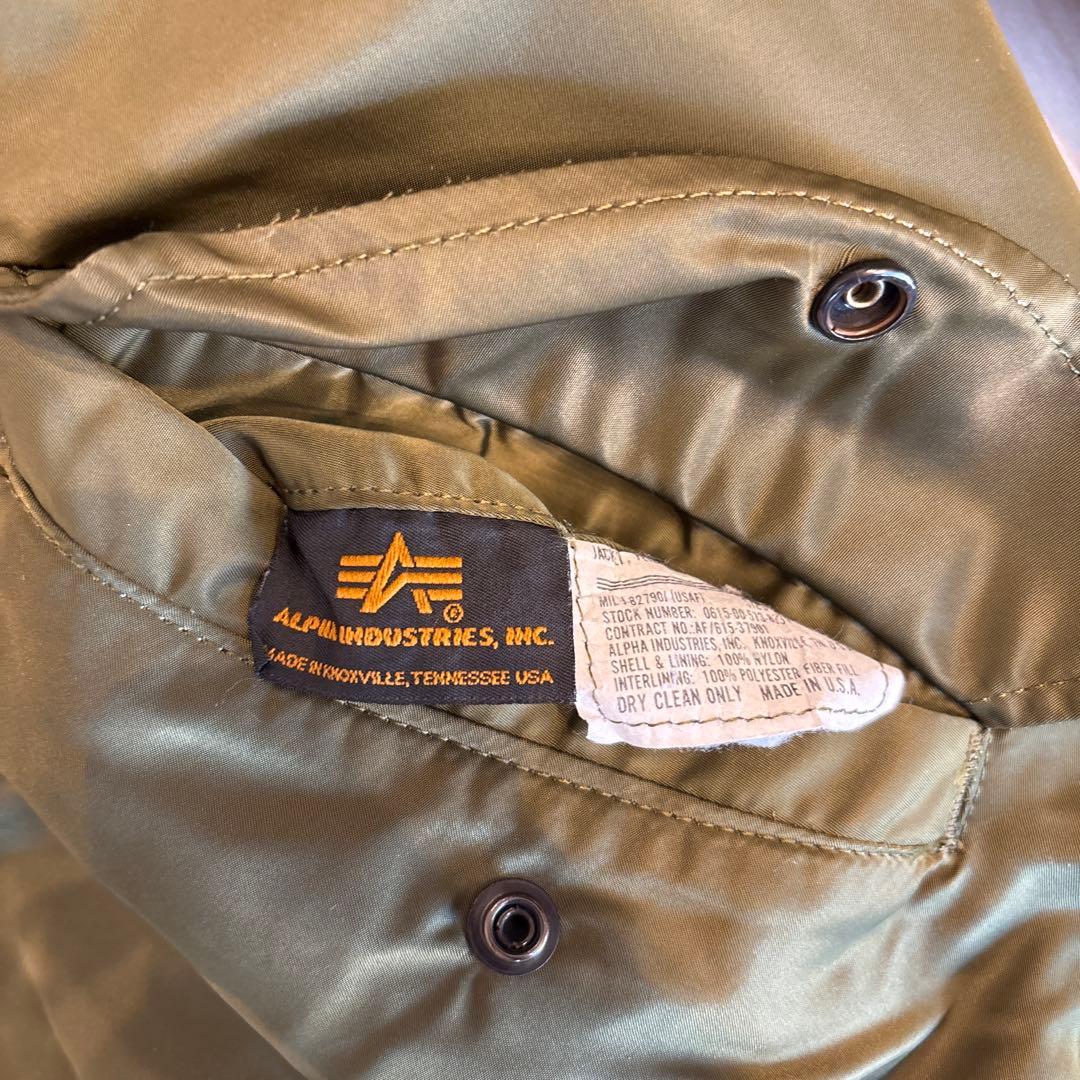 80~90s USA製 Alpha Industries MA-1 ジャケット