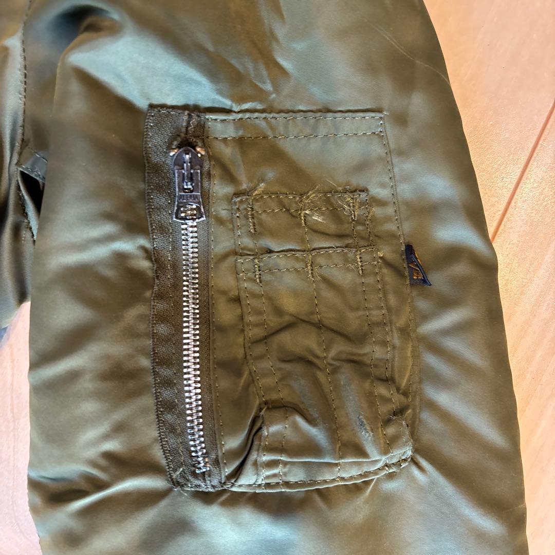 80~90s USA製 Alpha Industries MA-1 ジャケット
