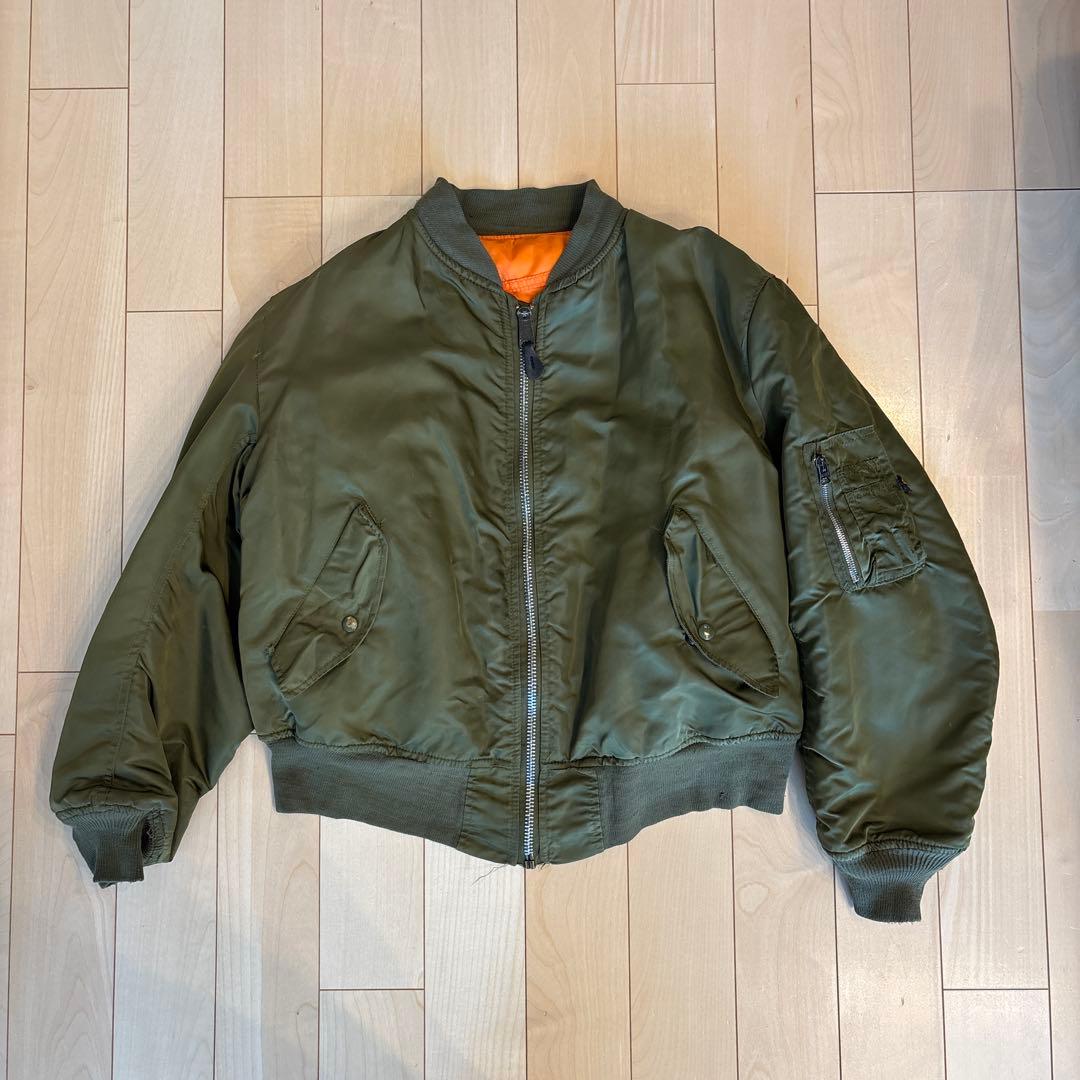 80~90s USA製 Alpha Industries MA-1 ジャケット