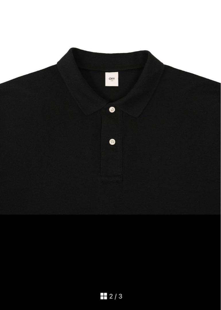 ovy Standard Seed Stitch Polo XL ポロシャツ