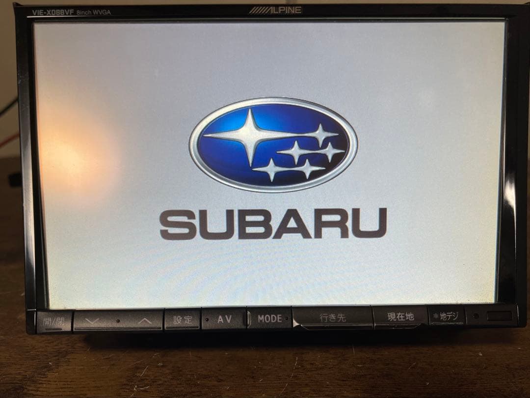 アルパインVIE-X088VF.8型ワイド フルセグ-アルパインのリアカメラ