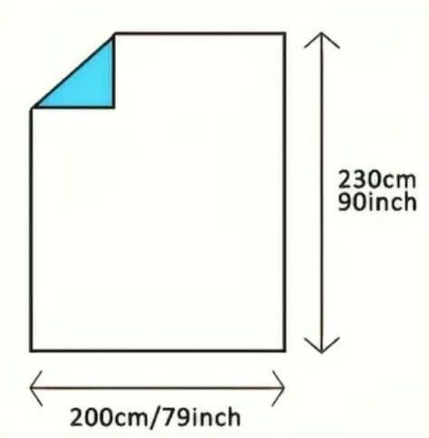 真冬でも超あったか肌触厚手大判掛布団ダブルサイズ200×230丸洗Ok