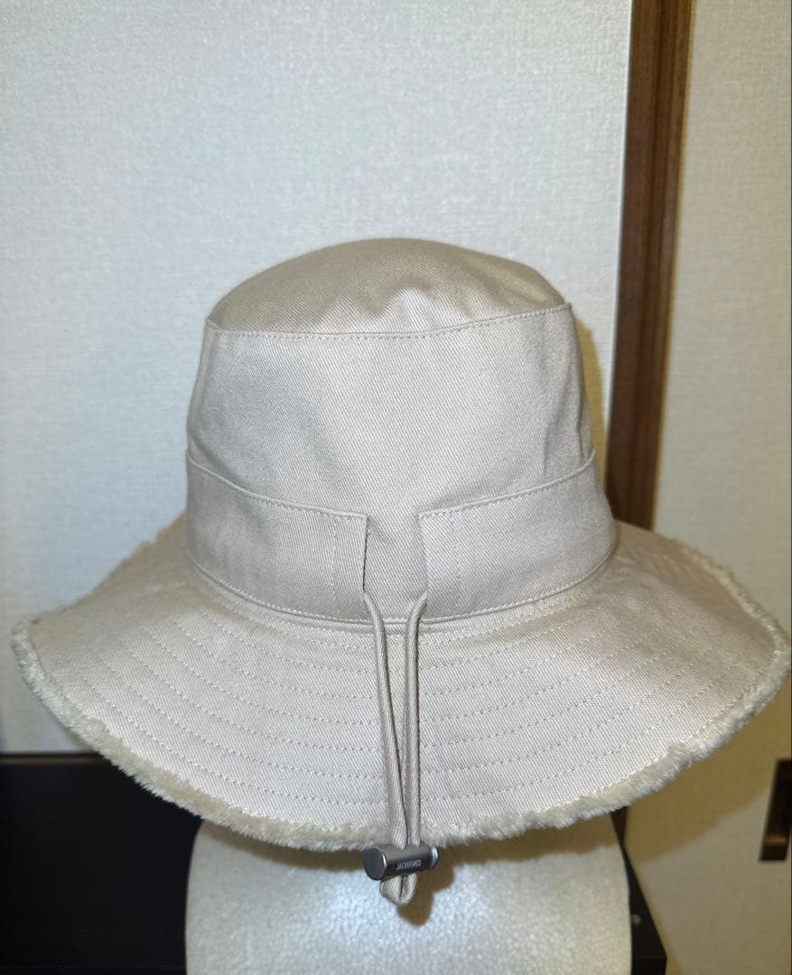 JACQUEMUS ベージュ バケットハット 100%コットン