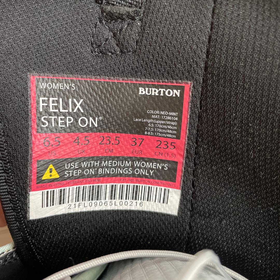 スノーボード Burton Women's Felix Step On 23.5