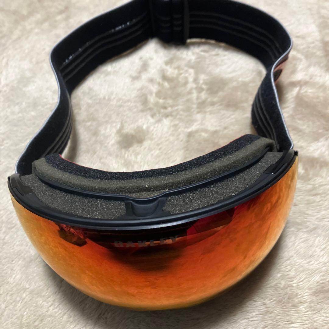 【最終価格】オークリーオレンジレンズ スノーゴーグル【交換レンズ付き】