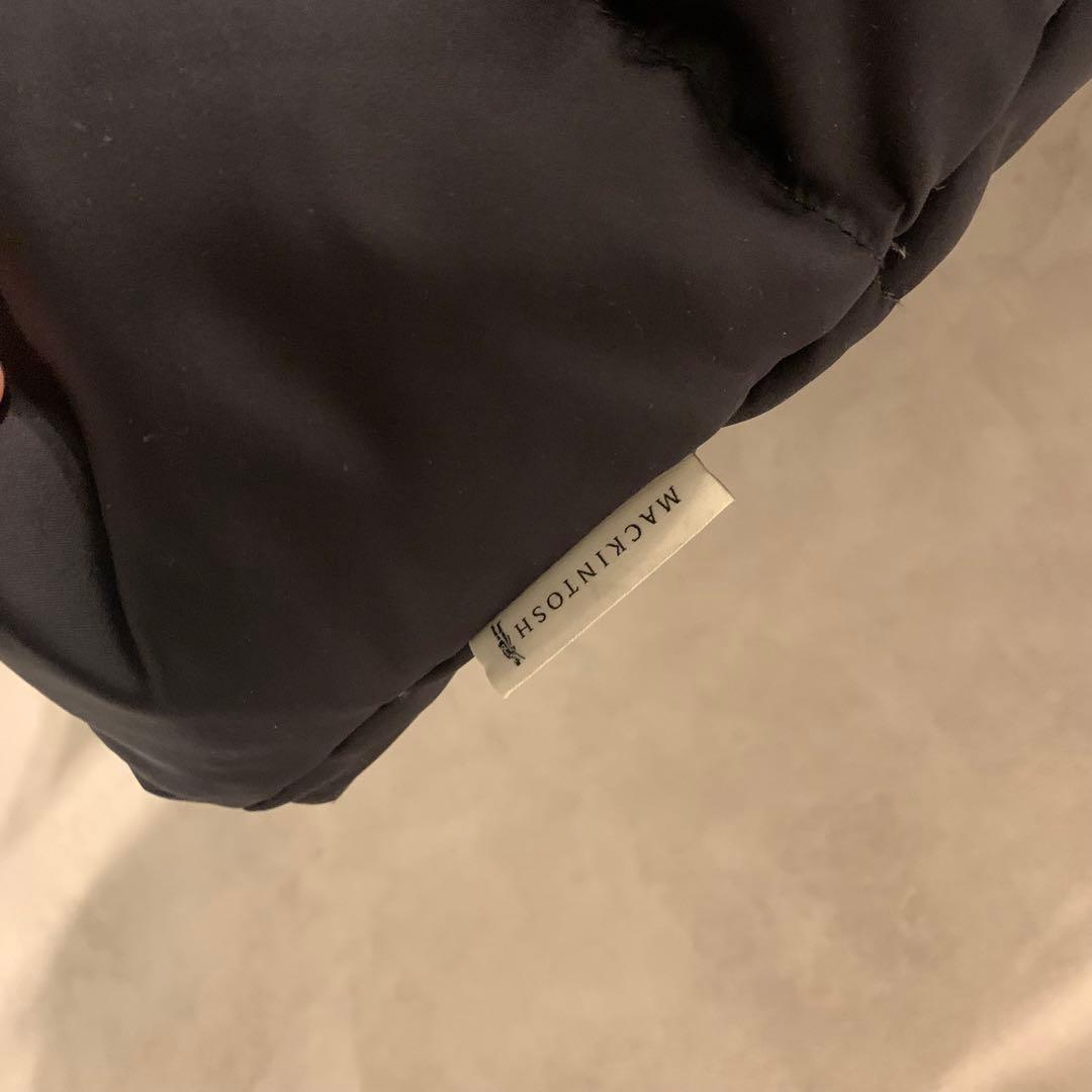 18万IENA MACKINTOSH マッキントッシュ ロングダウンコート黒36