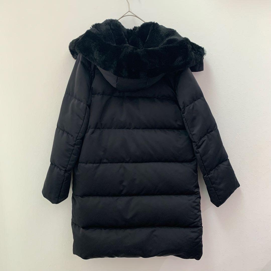18万IENA MACKINTOSH マッキントッシュ ロングダウンコート黒36