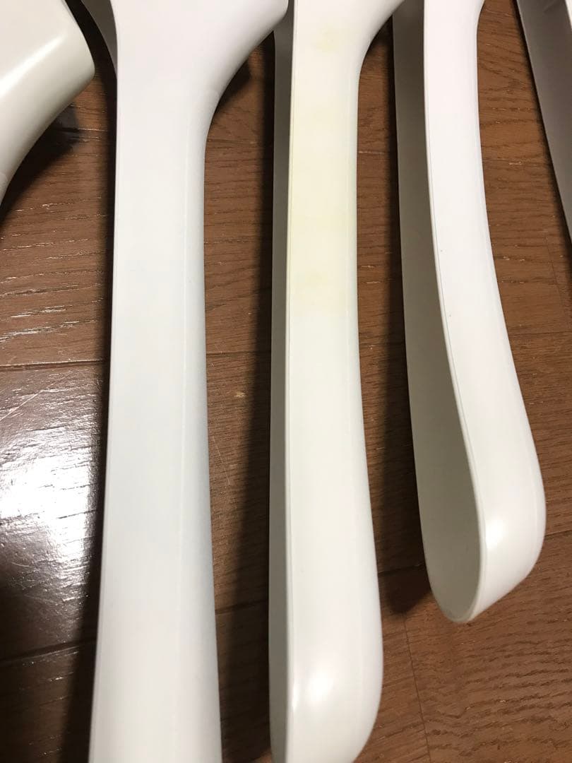 MONCLER 45 白 ハンガー 6本 収納 ラック メンズ レディース