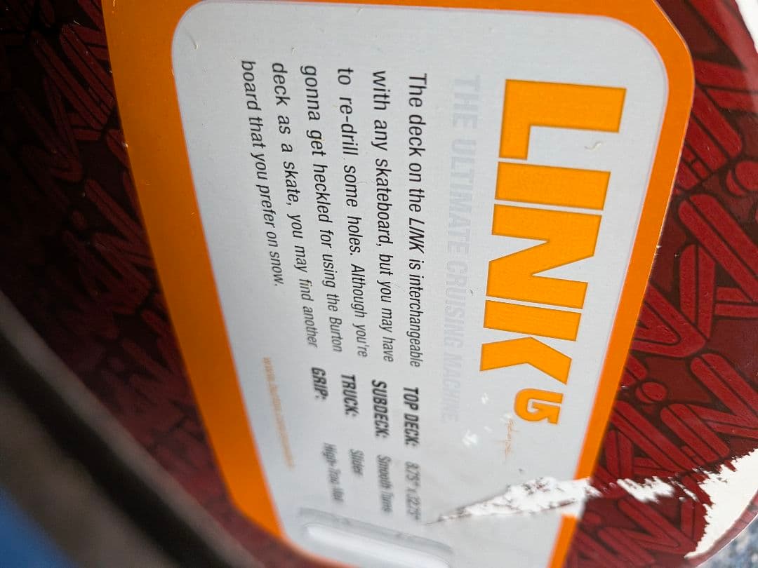 BURTON スノースケート Link