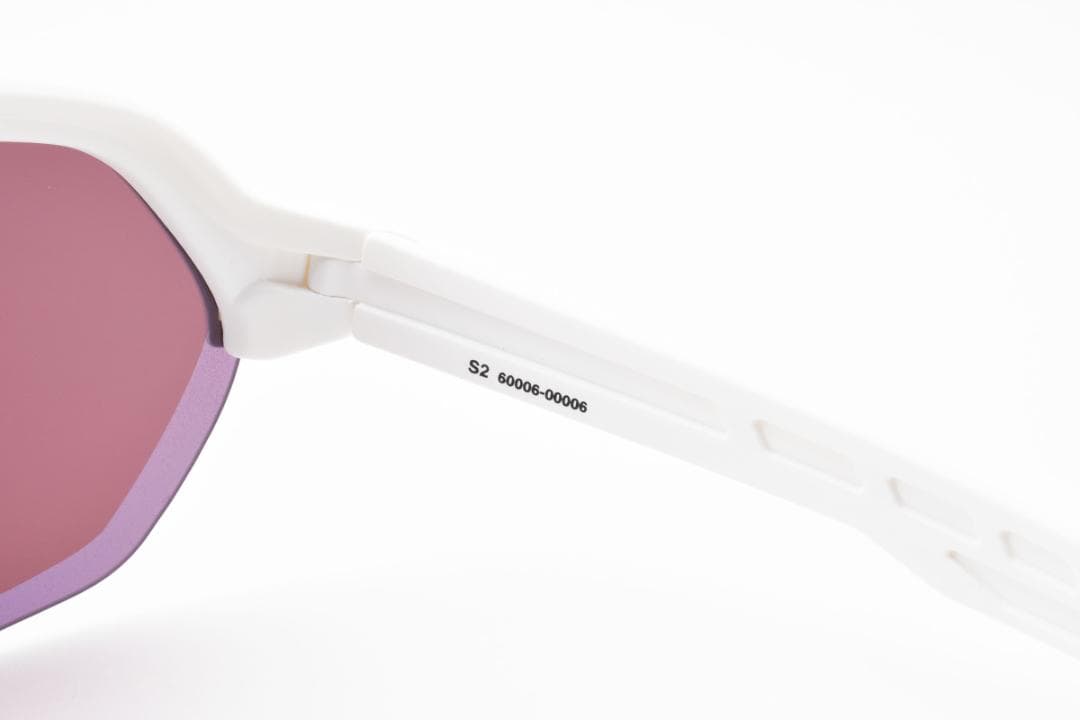 【新品未使用】 100% ワンハンドレット サングラス S2 マットホワイト