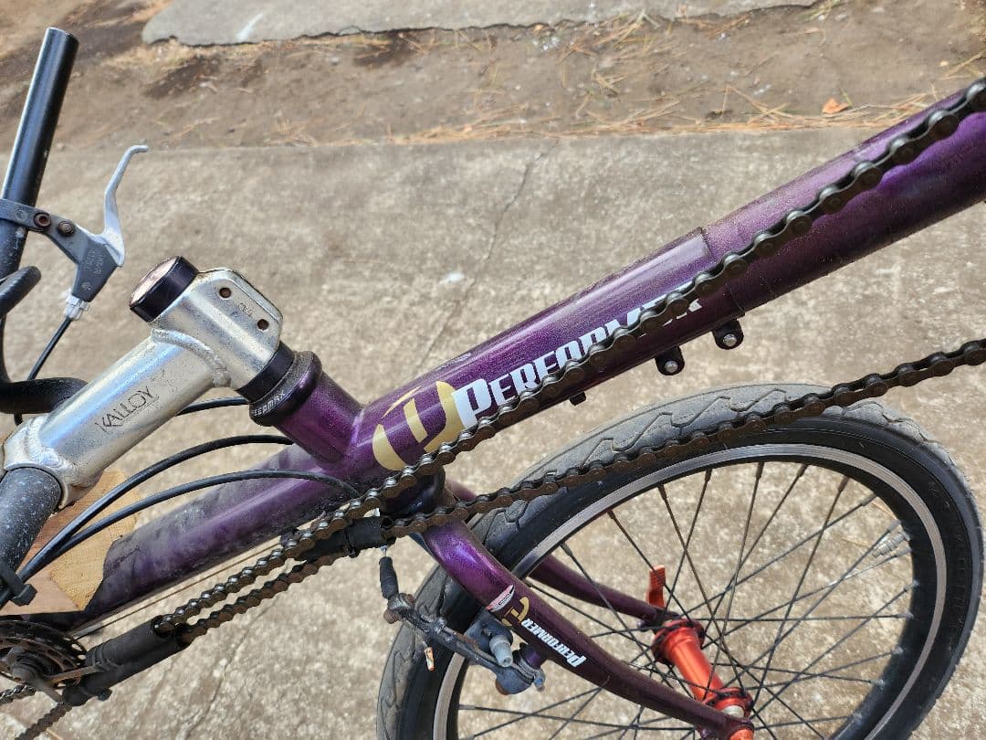 Performer リカンベント 下ハンドル