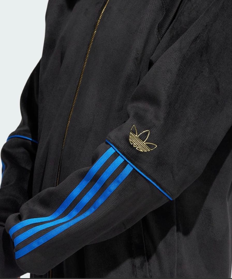 アディダス タイショーン ベロア トラックジャケット（ジェンダーニュートラル）