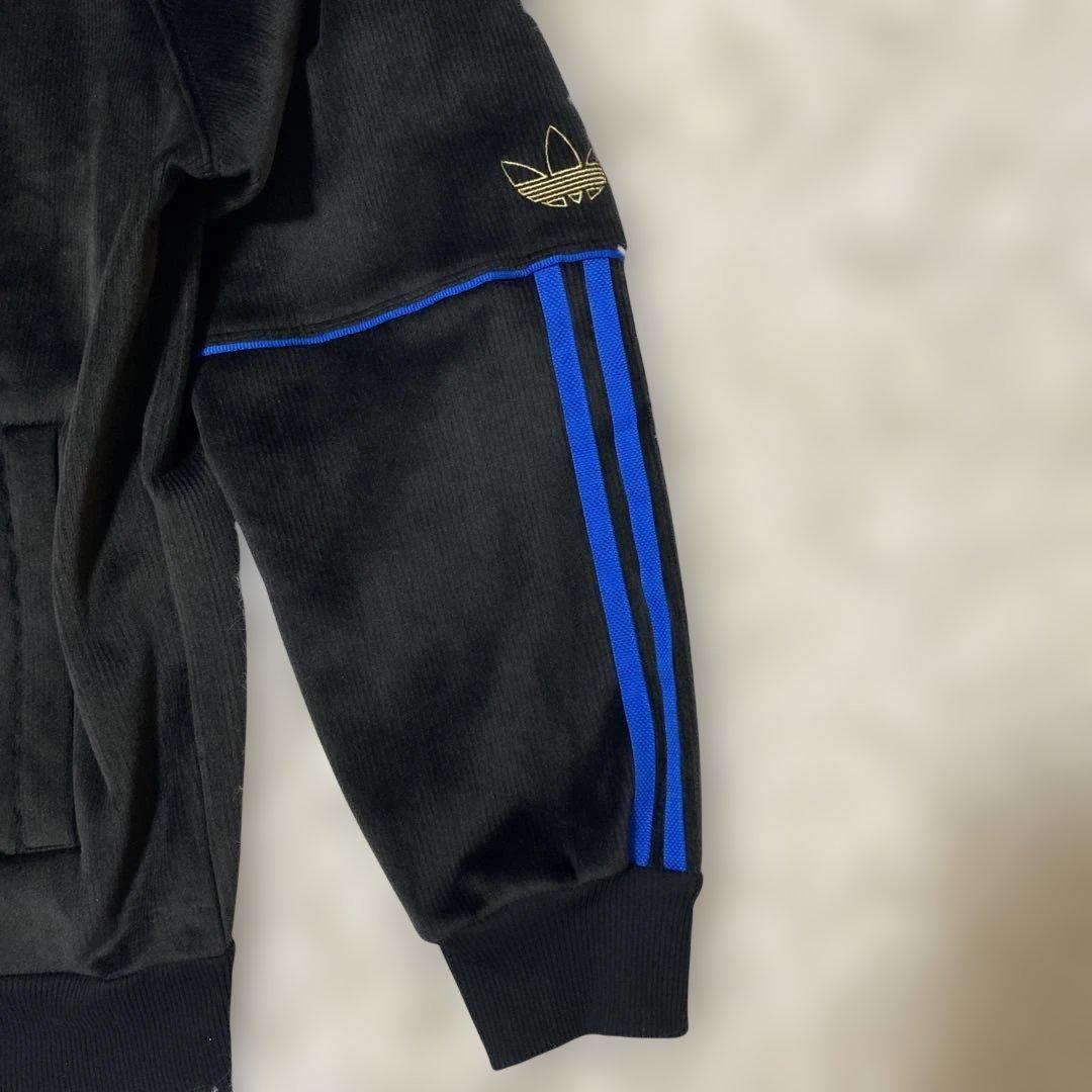 アディダス タイショーン ベロア トラックジャケット（ジェンダーニュートラル）