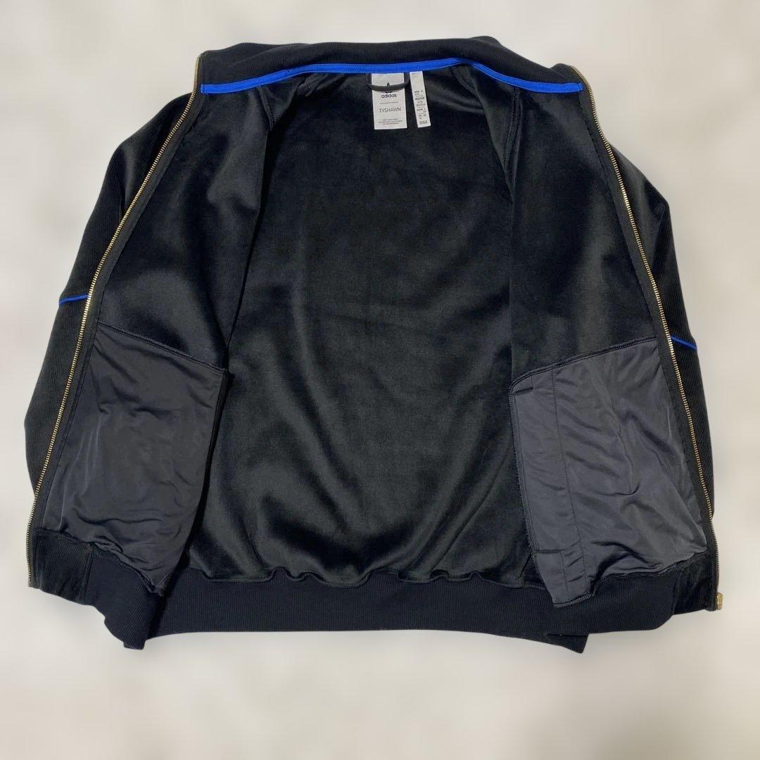アディダス タイショーン ベロア トラックジャケット（ジェンダーニュートラル）