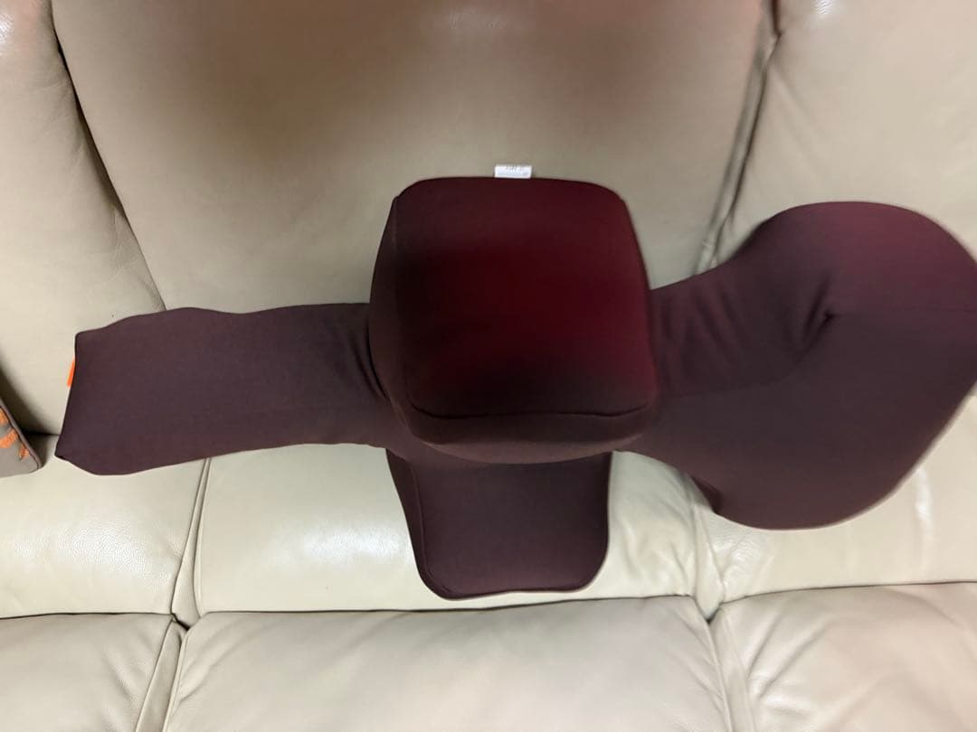 リラクッション DL ブラウン 約100cm x 70cm x 20cm