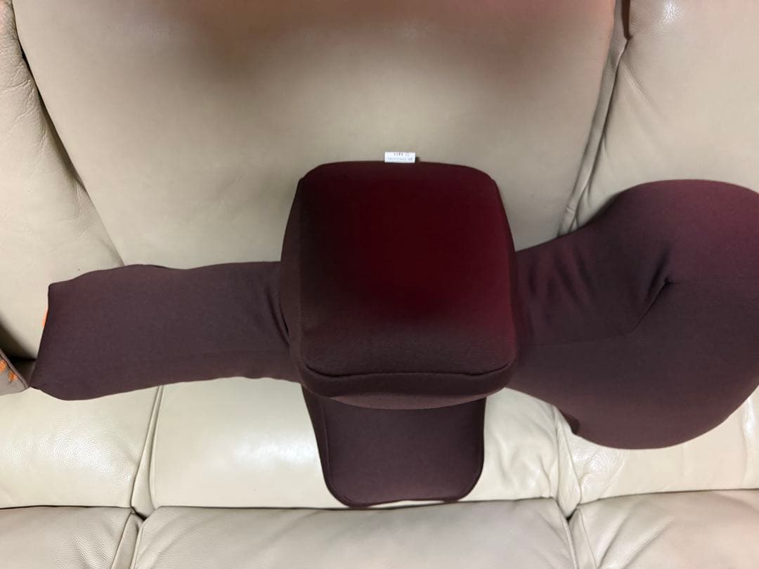 リラクッション DL ブラウン 約100cm x 70cm x 20cm