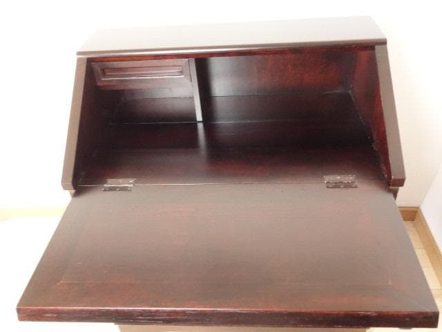 民芸家具　ライティングビューロー引出　再塗装済　ＵＳＥＤ