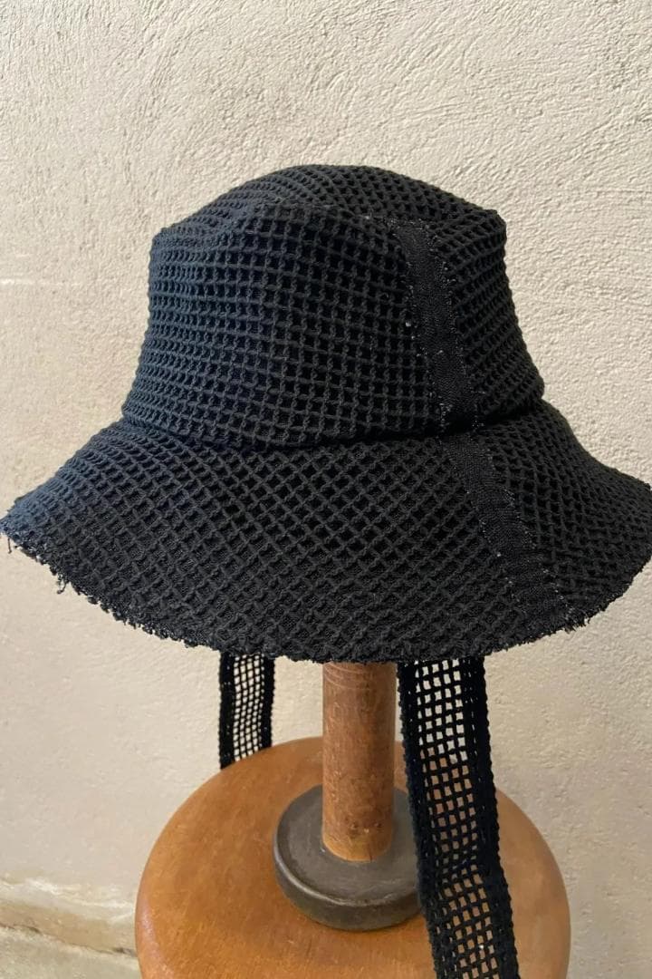 La Maison de Lyllis ラメゾンドリリス ハット 帽子 ブラック