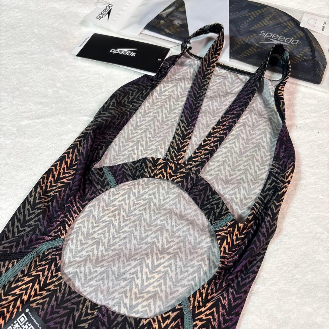 専用　キャップ付　新品　スピード　競泳水着　L　WA承認　フレックスシグマカイ