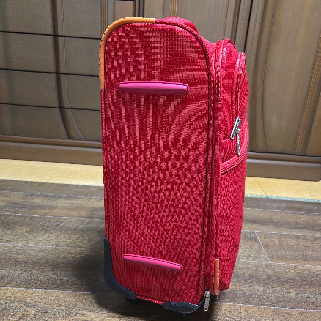 レアPEANUTS スヌーピー 小型キャリーケース レッド