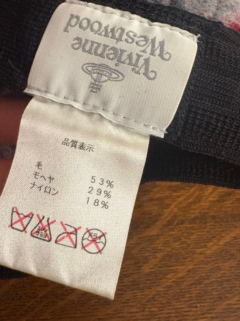 vivienne westwood ヴィヴィアン レッドアーガイル柄ベレー帽