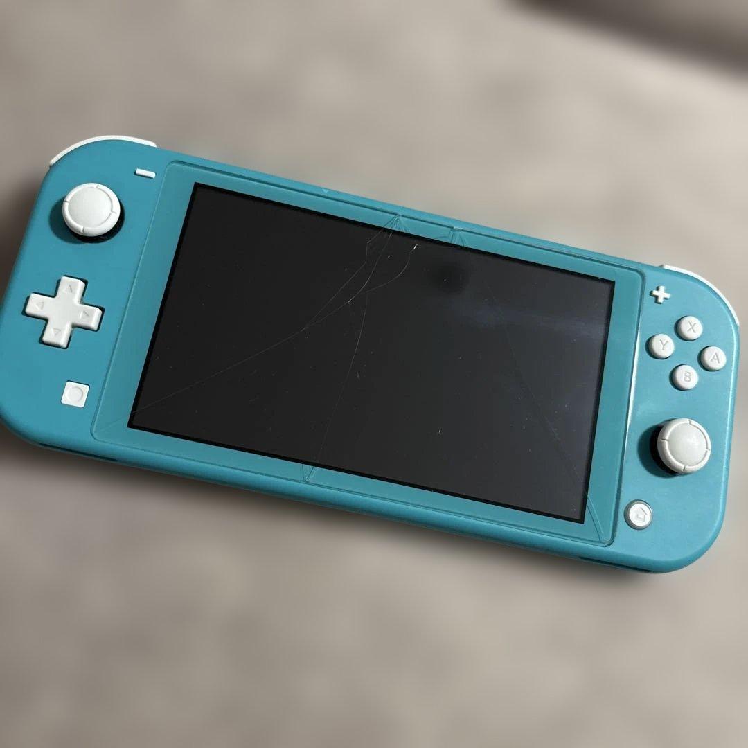 【中古品画面傷なし】Nintendo Switch Lite ターコイズ