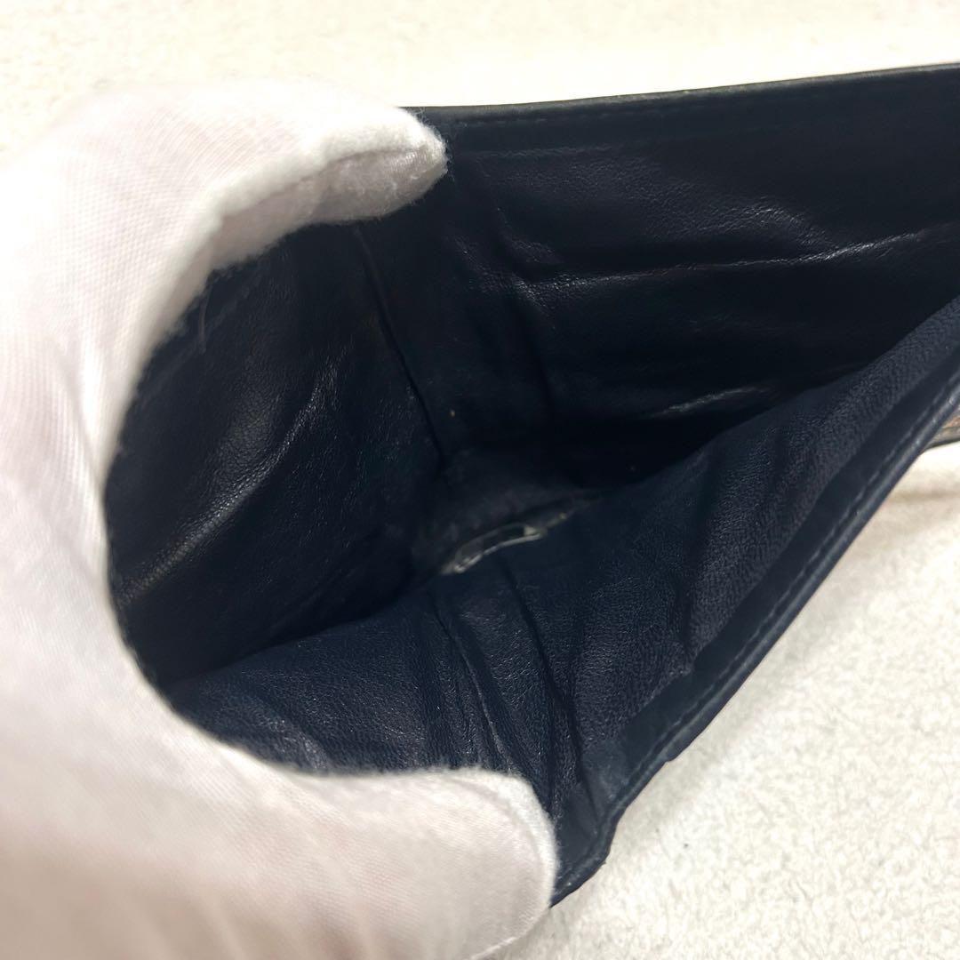 極美品❗️ GUCCI グッチ　オールド GGスプリーム シェリーライン 折り財布