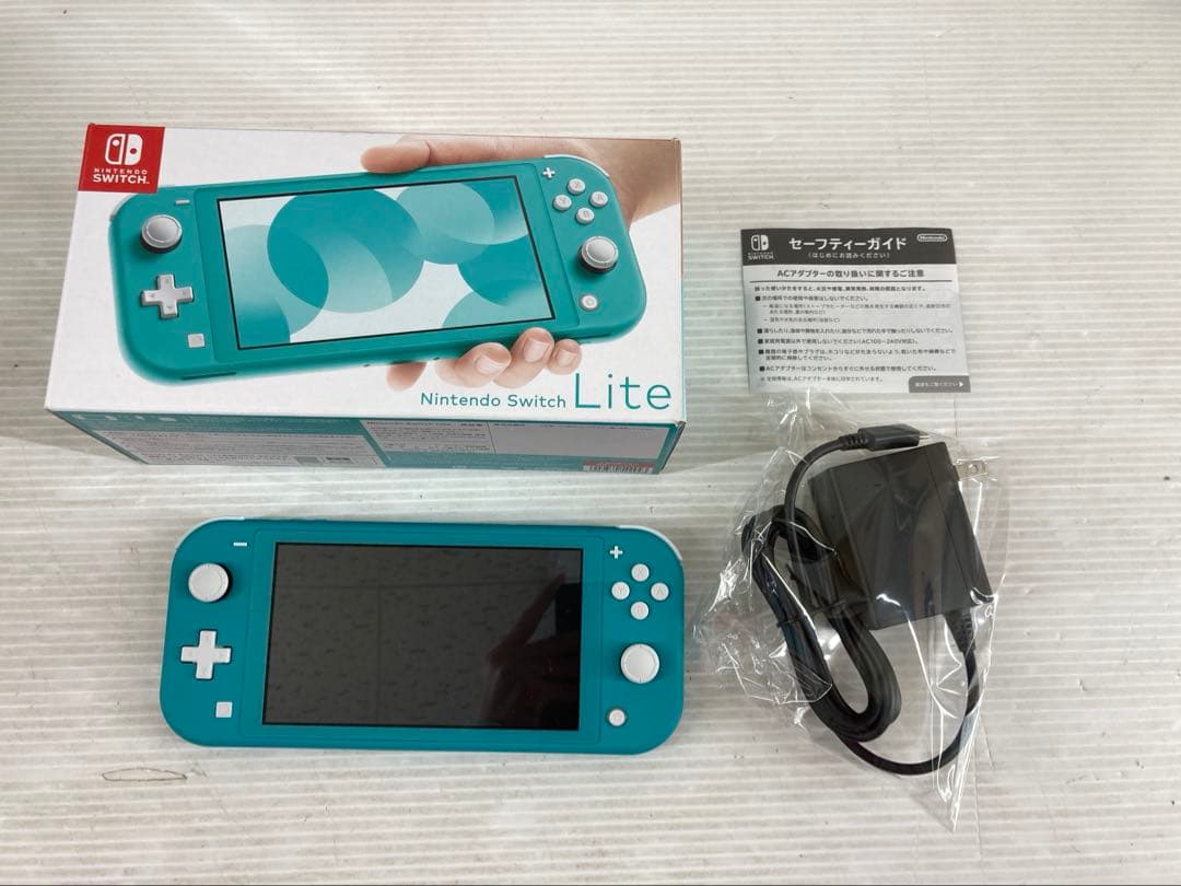 T460 Nintendo Switch Lite ターコイズ 本体 中古 美品
