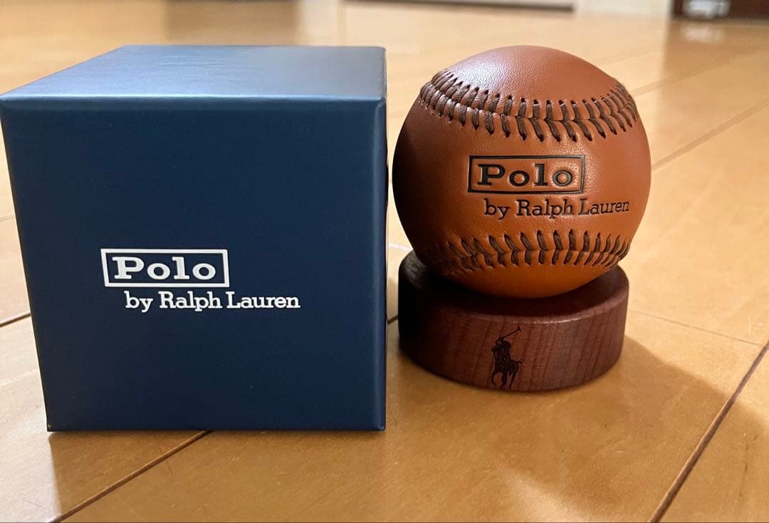 新品未使用　限定　ラルフローレン　 野球ボール　ポロ　記念品