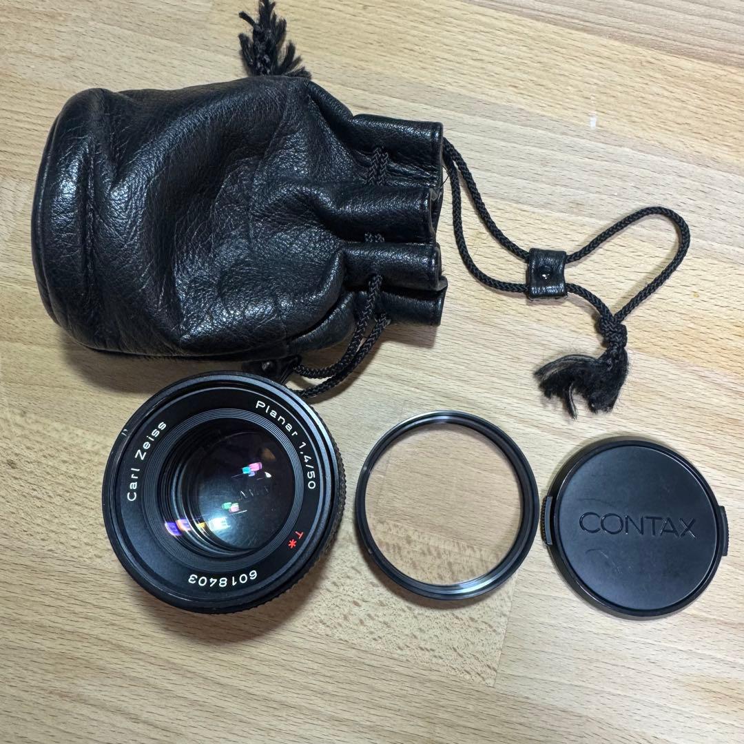 Carl Zeiss Planar 50mm F1.4(AEJ)コンタックス