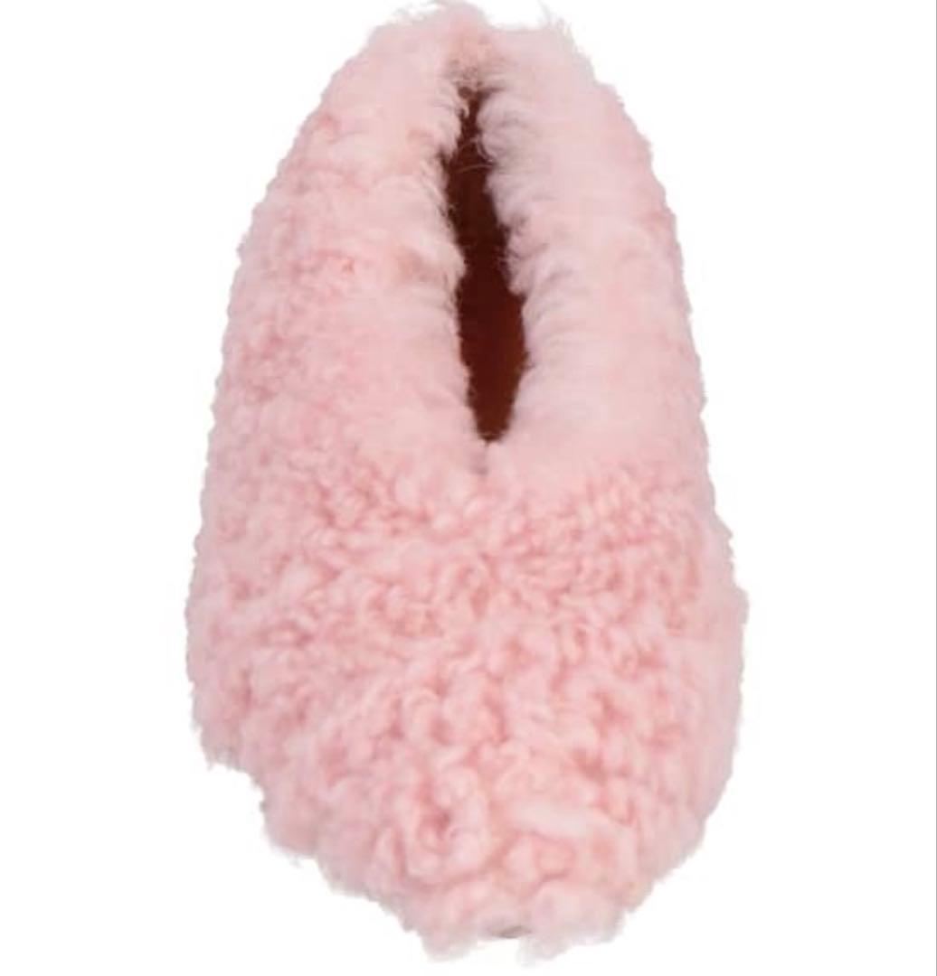 【ケロッピ】MARNI ラムファー フラットシューズ　36