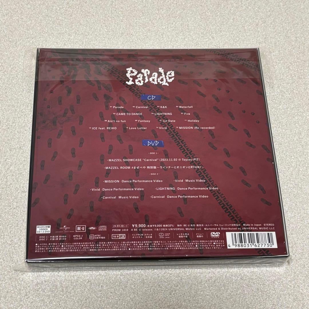 MAZZEL Parade MUZEUM盤 DVD