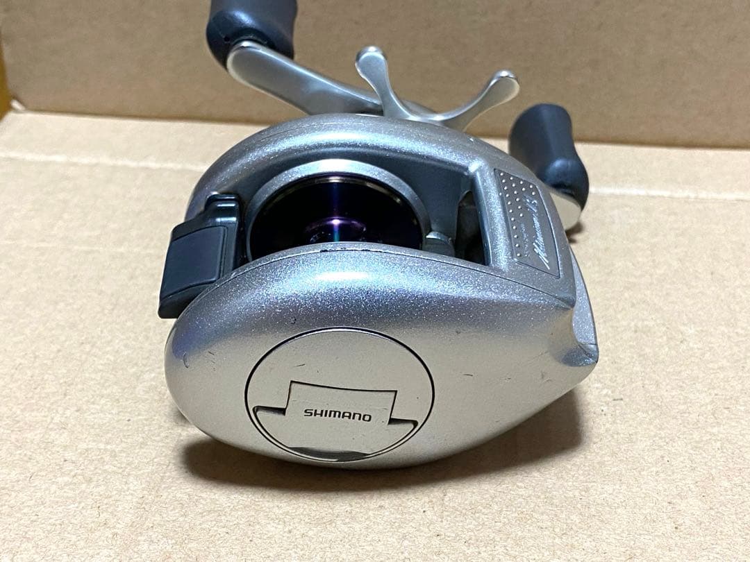 値下げ‼️美品‼️機関良好‼️00シマノメタニウムMGロングハンドル　レフト仕様