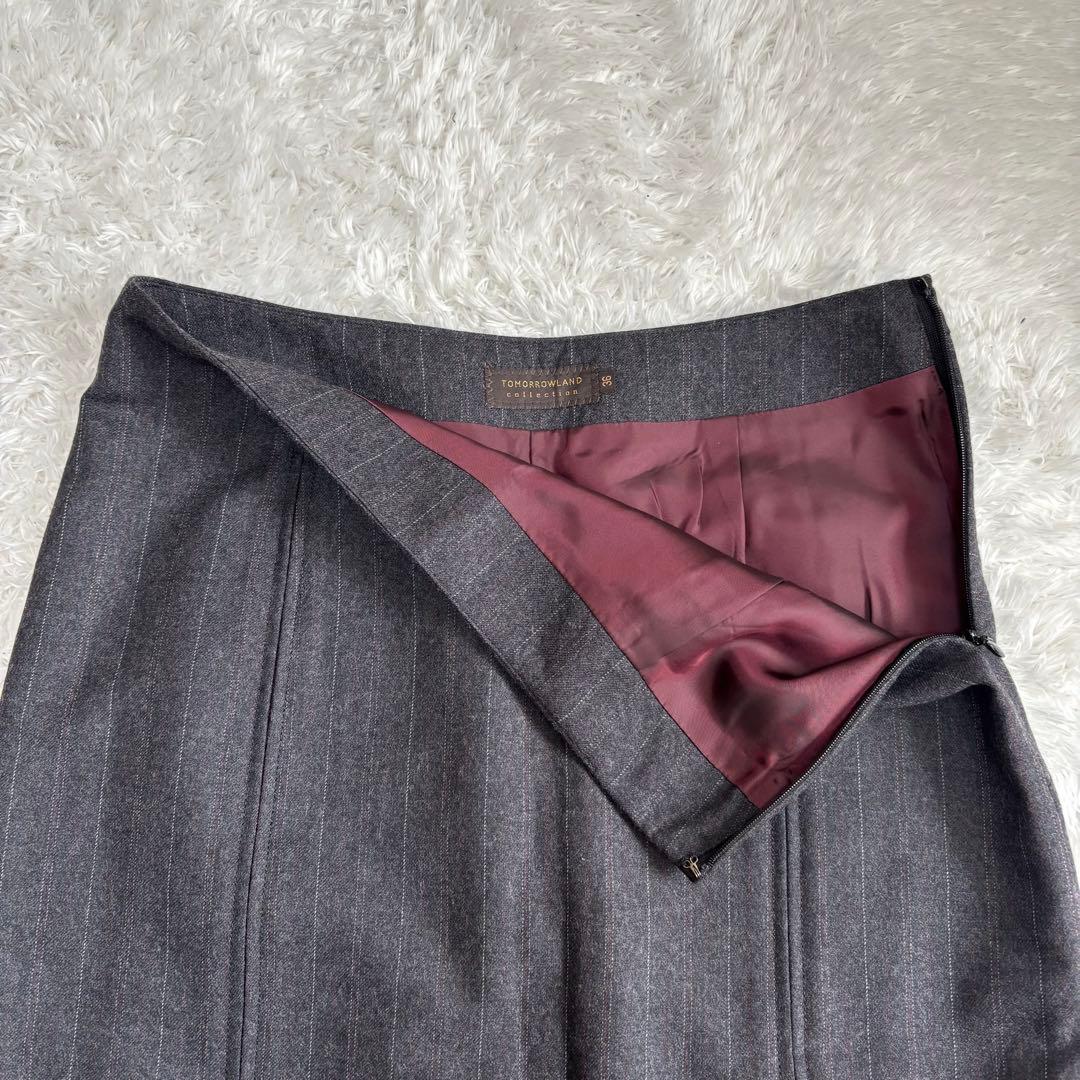 【人気デザイン】トゥモローランド フォーマル セットアップ グレー 38/36