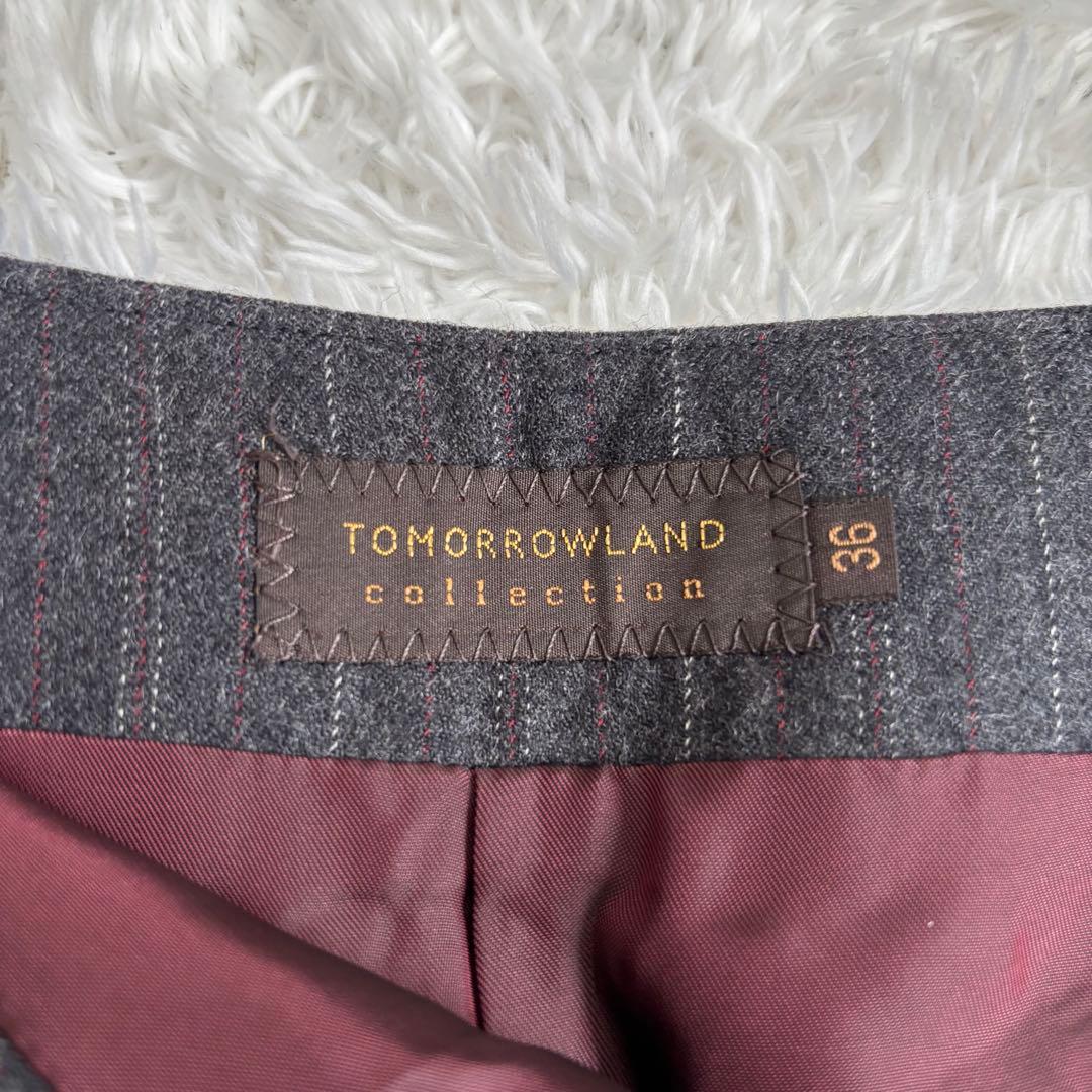 【人気デザイン】トゥモローランド フォーマル セットアップ グレー 38/36