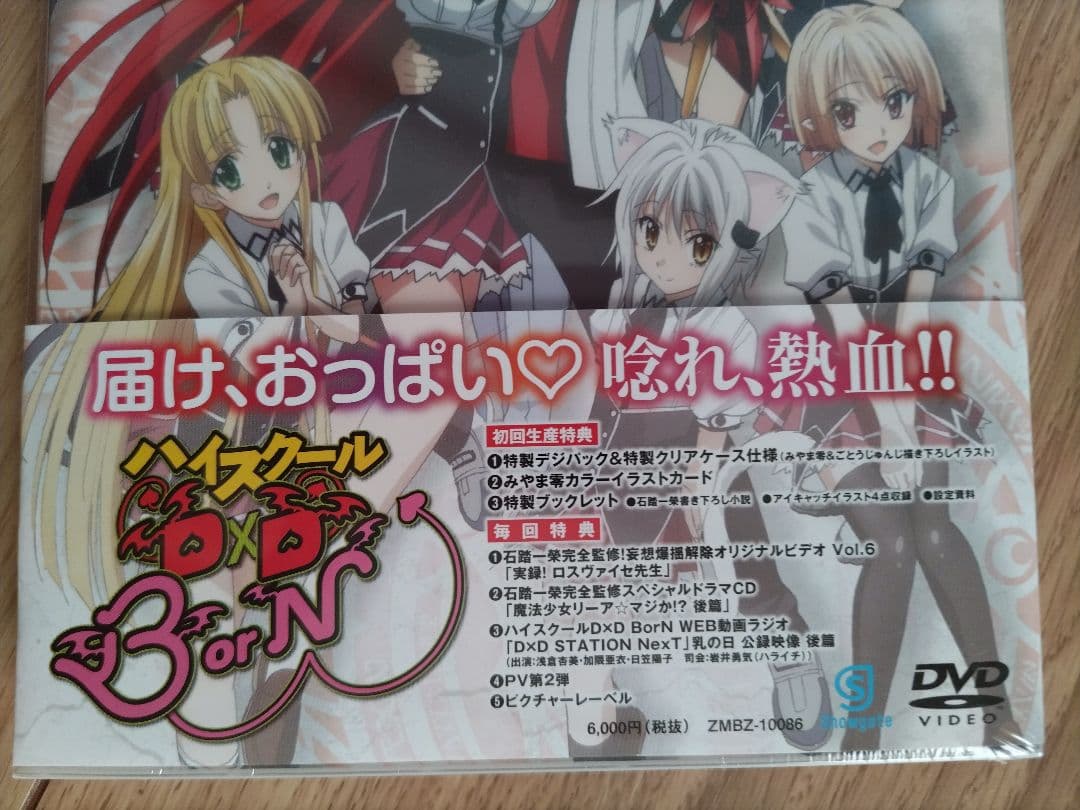 ハイスクール DXD BorN DVD Vol.6 初回生産限定版
