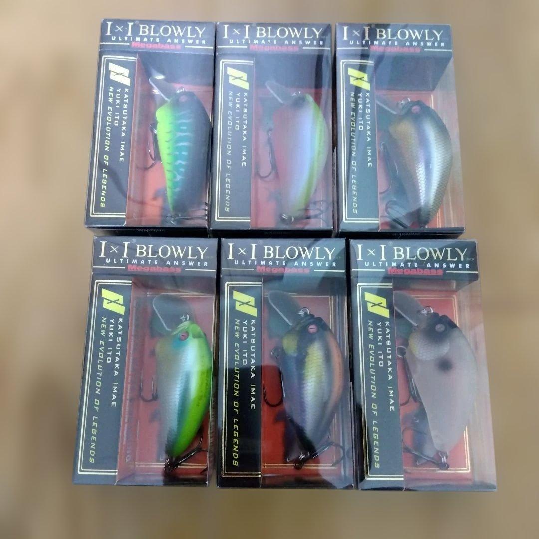 メガバス　アイバイアイ　ブローリー　6色セット　新品