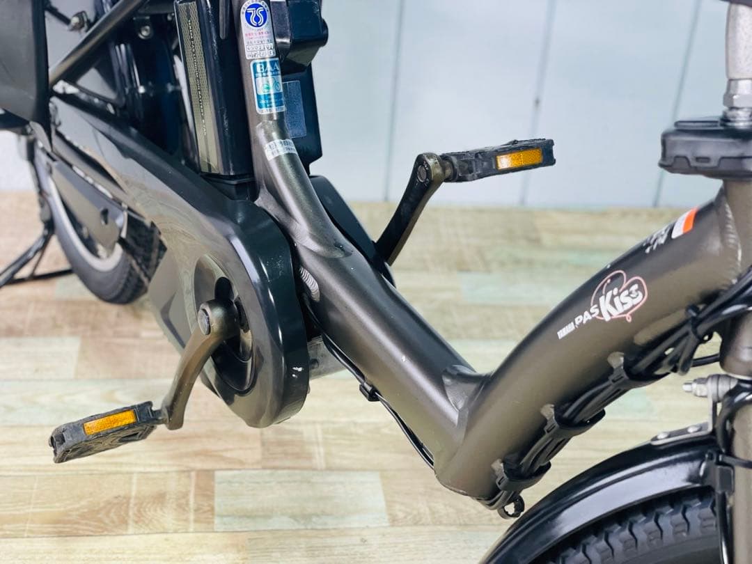 2946ヤマハ8.7アンペア3人乗り対応20インチ子供乗せ　電動アシスト自転車