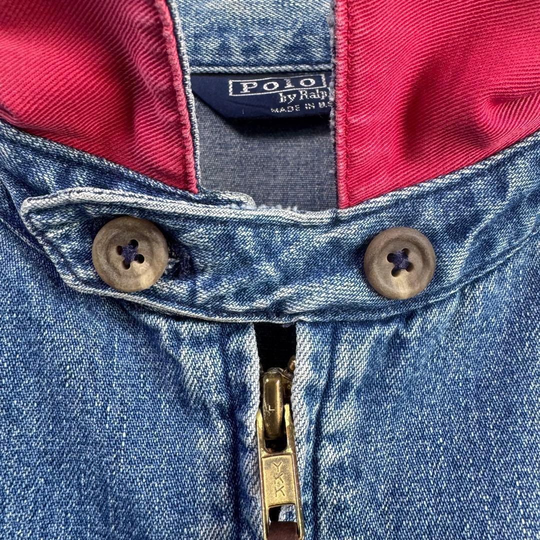 aiko-☺︎様 ポロ ラルフローレン デニム スウィングトップ L USA
