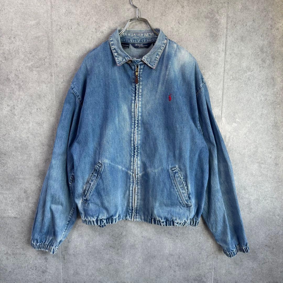 aiko-☺︎様 ポロ ラルフローレン デニム スウィングトップ L USA