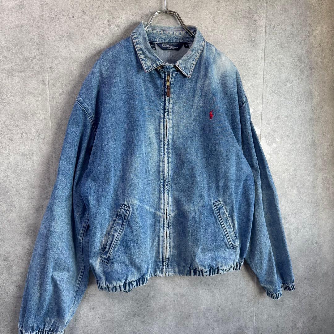 aiko-☺︎様 ポロ ラルフローレン デニム スウィングトップ L USA